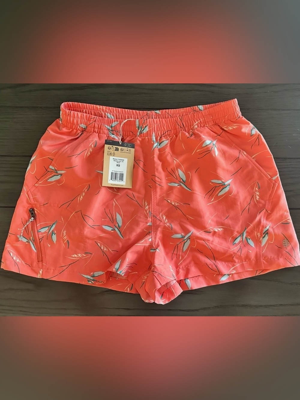 Royal Robbins Coral Floral Elastic-Waist Shorts